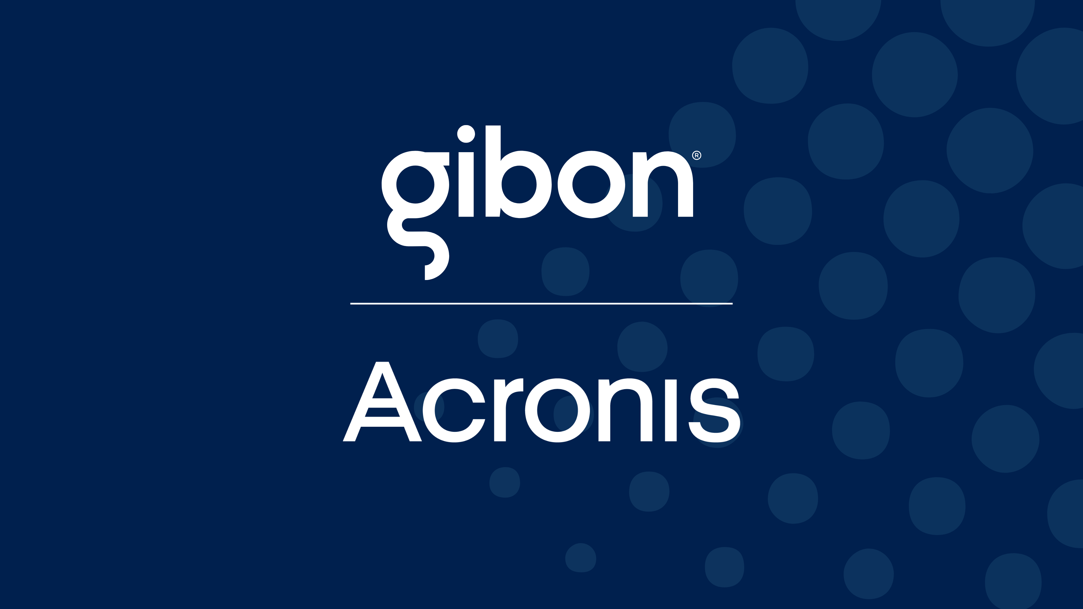 Et partnerskab i symbiose - Gibons sikkerhedslevering med Gridheart og Acronis